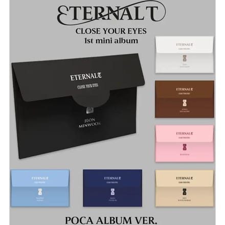 SLUIT JE OGEN - [ETERNALT] 1e Mini-album POCA ALBUM Kim Sung Min