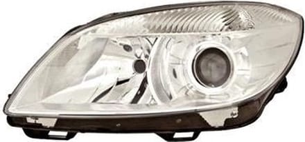 VanWezel 7628963 - Phare gauche avec clignotant pour Skoda Fabia de 03/2010 à 2014