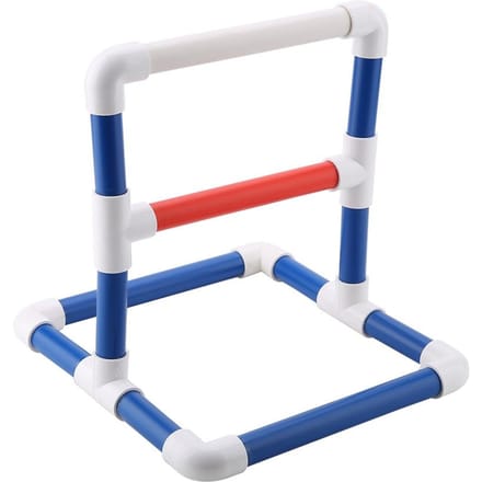 Papegaaien Standaard Zitstok Rek Vogel Speelcentrum Speelgoed Bak Training (PVC) white