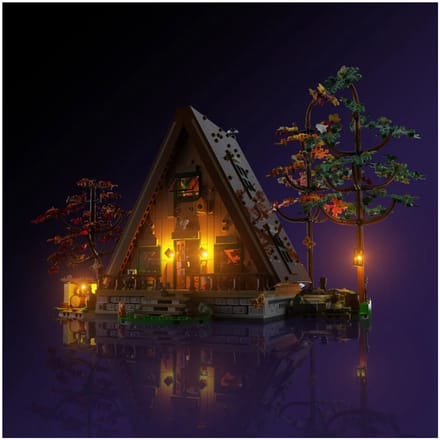 LMB 2.0 - Verlichtingsset geschikt voor LEGO® A-Frame Cabin 21338