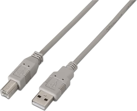 AISENS A101-0003 USB-kabel USB 2.0 3 m USB A USB B Beige