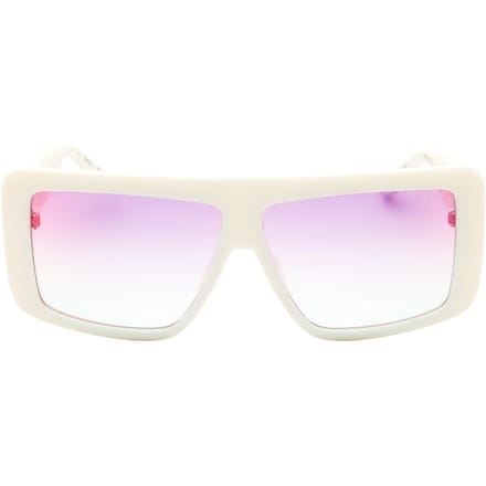 Guess Zonnebril Met Verloop Of Spiegelende Violette Lenzen En Witte Glazen