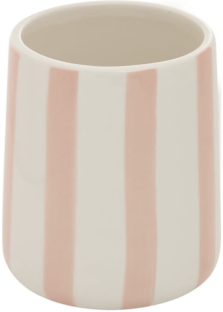 5Five Strio Tandenborstelhouder - Ø9x10cm - Roze