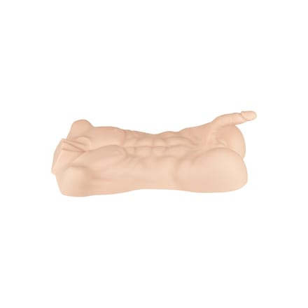 Realistisch mannelijk torso, 58 cm