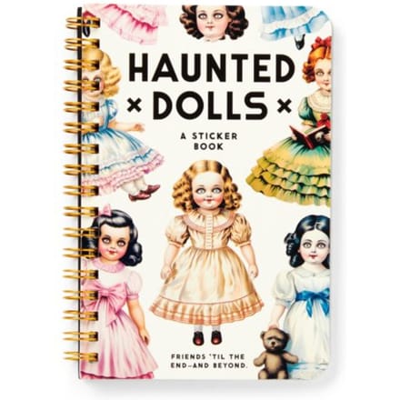 Haunted Dolls Sticker Book - A Brass Monkey Sticker Book