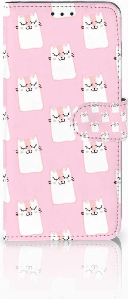 Samsung Galaxy S10 Plus Telefoonhoesje met Pasjes Sleeping Cats