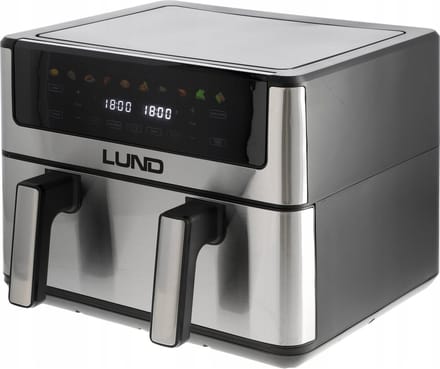 Lund 2600 Watt 10 Liter XL Air Fryer / Heteluchtfriteuse (10 Programma's)