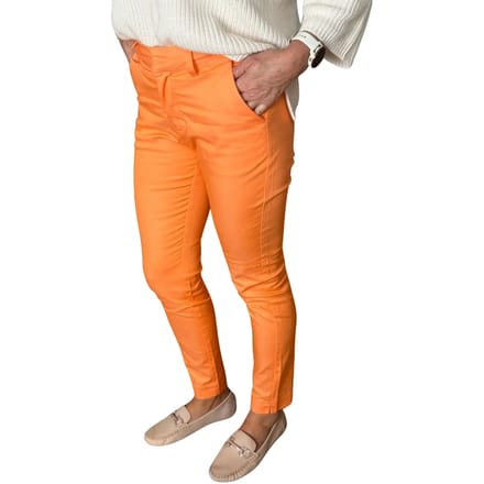 Damesbroek 7/8 chino KAFFE Lea