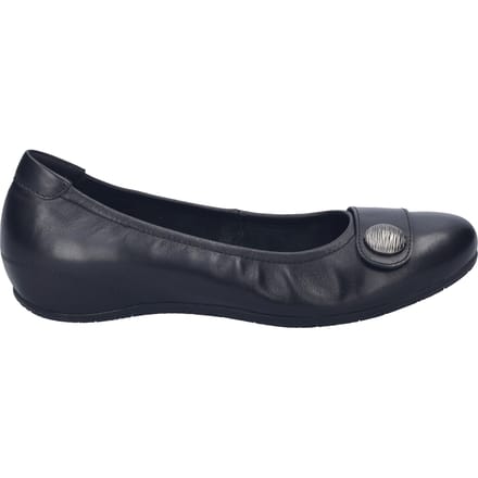 JOSEF SEIBEL Dames Ballerina Florina 04 in zwart