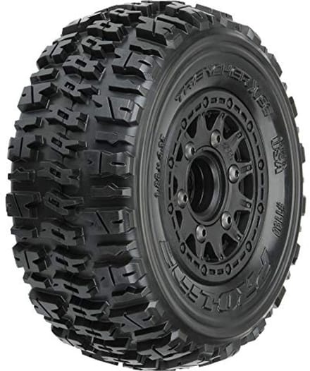Trencher X SC Banden voor Short Course Trucks met Removeable Hex Wielen 6x30