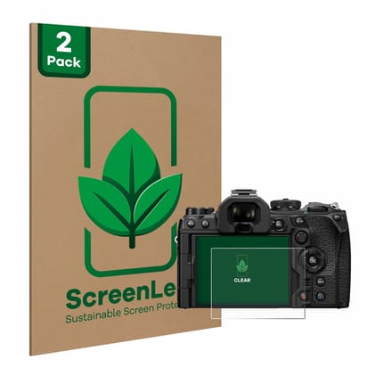 2 Stuks Screenprotector voor Olympus OM-1 2022 - Hoogwaardige Beschermfolie transparant