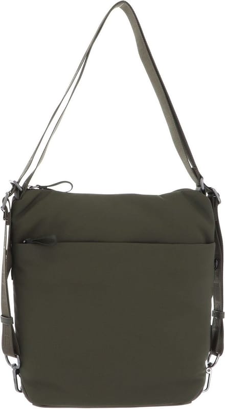 JOST Schoudertas Rugzak Falun 2-Way-Bag Olive Olijfgroen