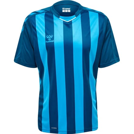 Hummel sportshirt Hmlcore Xk Striped Jersey S/S 211458