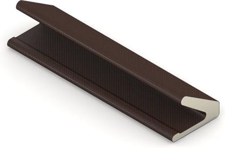 Q-lon tochtstrip QL3117 - zwart zelfklevend - 11,2x6,5 mm - 7 m