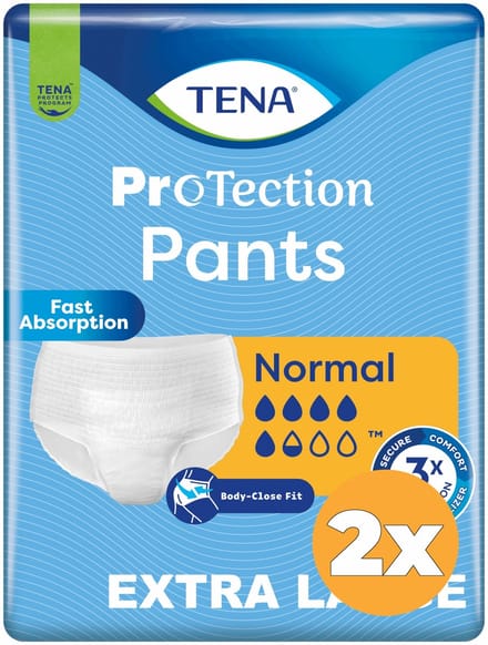 2x Tena Pants Normal ProTection XL (30 stuks)