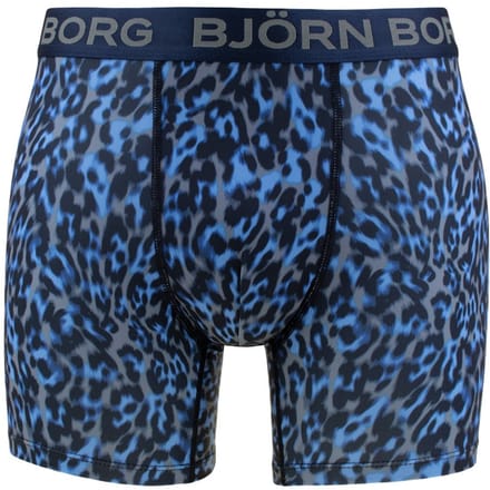 Björn Borg heren sports microfiber boxer animal blauw
