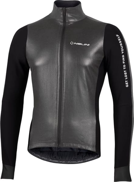 Nalini - Heren - Fietsjack winter - Winddicht Warm Wielrenjack - Reflecterend - Zwart - WARM REFLEX JKT - M