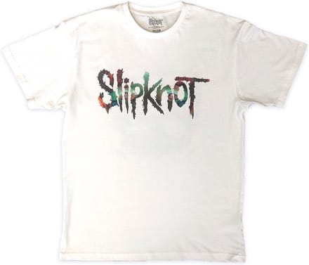 Slipknot - Adderall Faceback Heren Tshirt - M - Wit