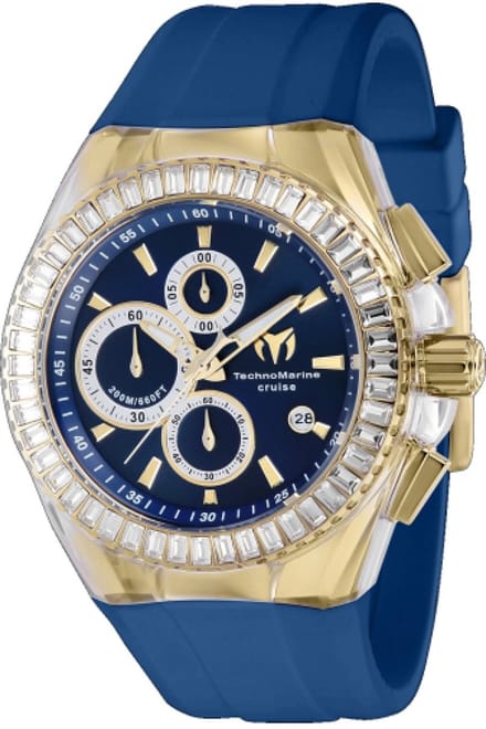 TechnoMarine Cruise TM-121158 Heren Quartz Horloge - 45 mm