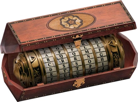 Noble Collection Da Vinci Code Replica 1/1 Cryptex Replica: 1/1
