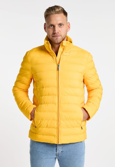 Mo Gewatteerd winterjack mimo Heren geel