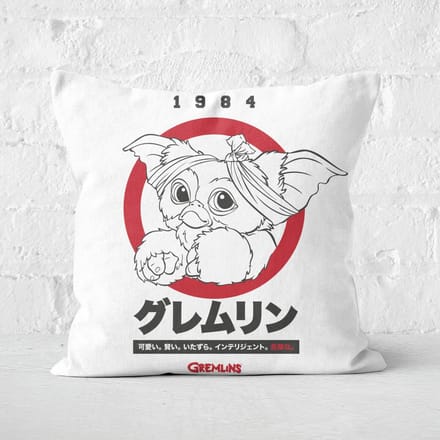 Gremlins Gizmo Japanese Square Cushion - 40x40cm
