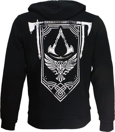 Assassin's Creed Valhalla - Crest Vest met capuchon zwart M