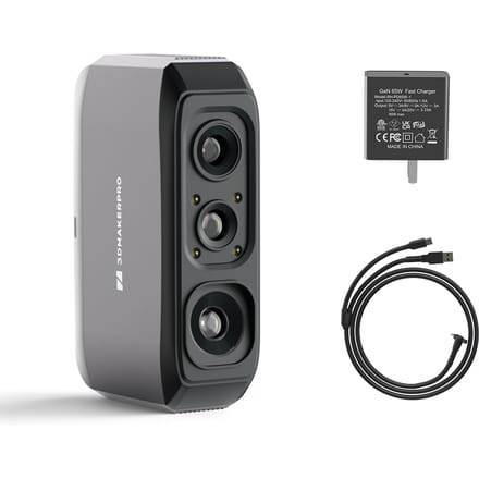 3DMakerpro Moose Lite 3D-scanner - 0,03mm nauwkeurig - 0,07mm resolutie - Monochrome texture - AI-tracking - USB2.0 - Incl. software & accessoires