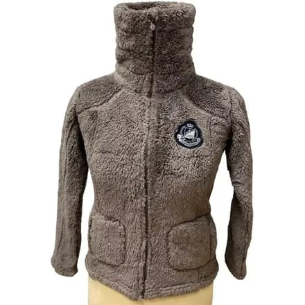 Fleecejack voor meisjes Peak Mountain coral sherpaGasana