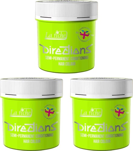 La Riche Directions - Fluorescent Green - Triple Pack - 3x88ml