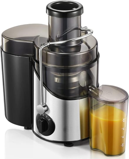 Core® Sapcentrifuges groenten en fruit - Sapcentrifuges - Slowjuicer - Zilver - 30cm x 20cm x 18cm