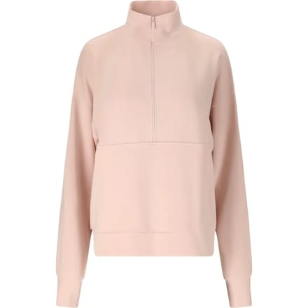 Dames sweatshirt met 1/2 rits Athlecia Jillnana