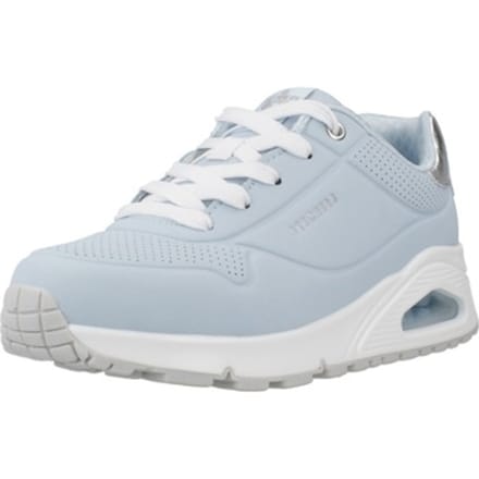 Skechers Uno Gen1 - Shimmer Away - Meisjes Sneakers - Blauw