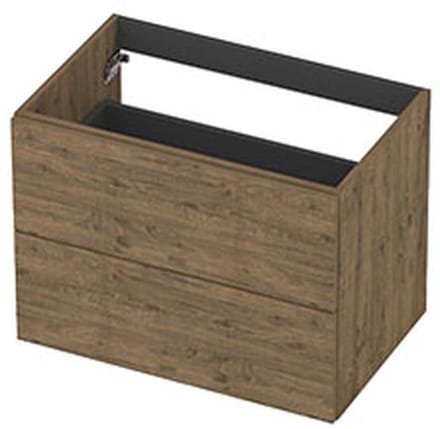 INK - Onderkast 2L Decor Softclose Tbv Greep - 700x450x520 Mm - Naturel Eiken