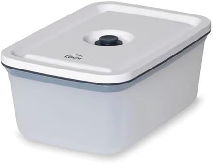 Luchtdichte voedselcontainer met speciaal ventiel - Stapelbare en multifunctionele bewaardoos, 550 ml