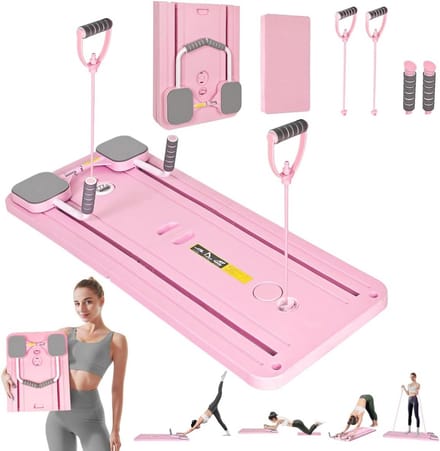 Draagbaar Pilates Reformer Board voor Thuistraining