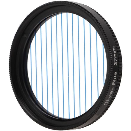Junestar Blue Streak Special Effects Filter Punt naar Lijn Filter Waterdichte Camera Accessoires 49mm 37mm black