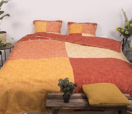 Dekbedovertrek - Quatro Terra - 140x200/220cm - Eenpersoons