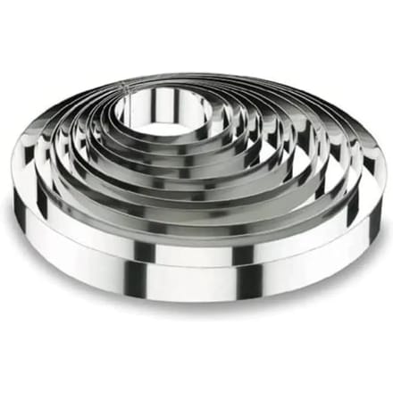 Ronde taartring Lacor 12x4,5 cm