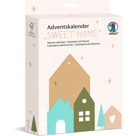 Adventskalender set - Sweet home
