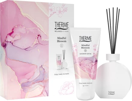 Therme Mindful Blossom Shower & Home Perfume Set