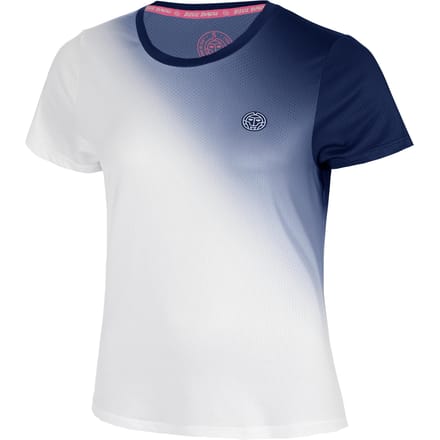 BIDI BADU Crew Fade 2.0 T-shirt Dames-donkerblauw, wit