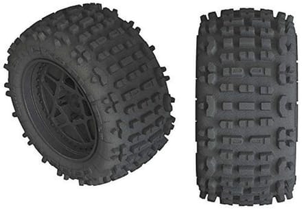 3.8 Voorgemonteerde Banden voor RC Voertuigen met 17 mm Hex