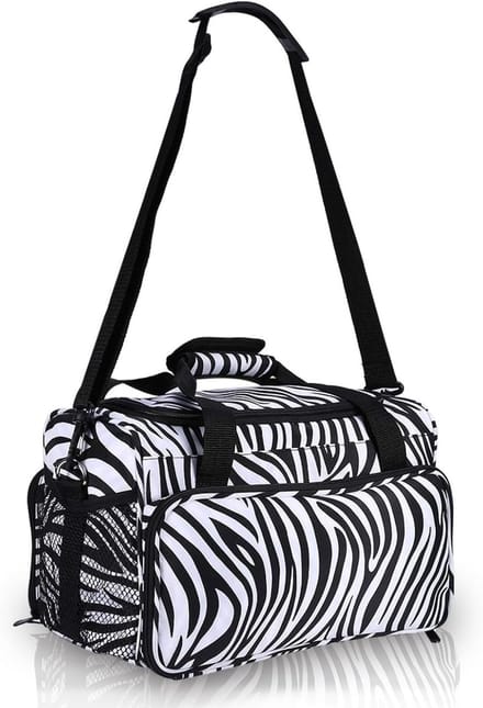 Kappersbenodigdheden Tas - Styling Organizer - Salon Opslag - Multifunctioneel Ontwerp - 35 cm Breed - Zebra Print
