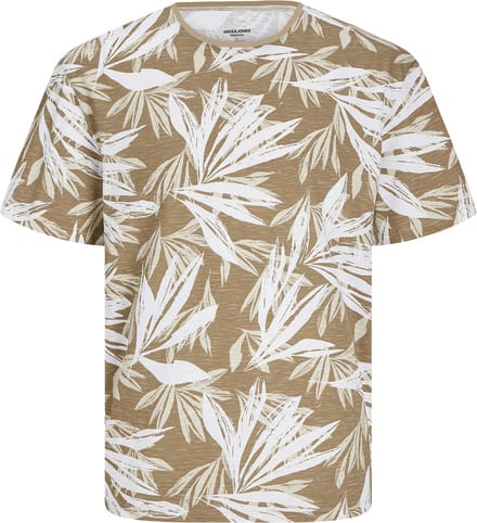 Jack & Jones Essentials Bryan AOP SS Crew Shirt Heren - Maat XXL
