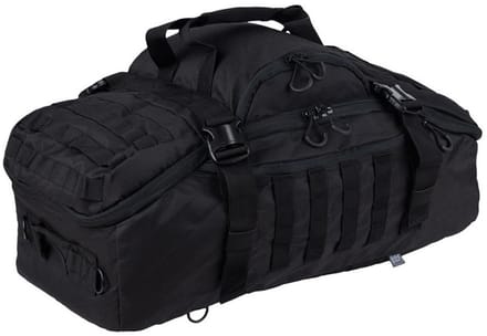 Tactical Weekend tas 45L (3in1) Zwart