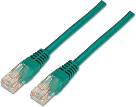 UTP Category 6 Rigid Network Cable Aisens A135-0246 Green 1 m