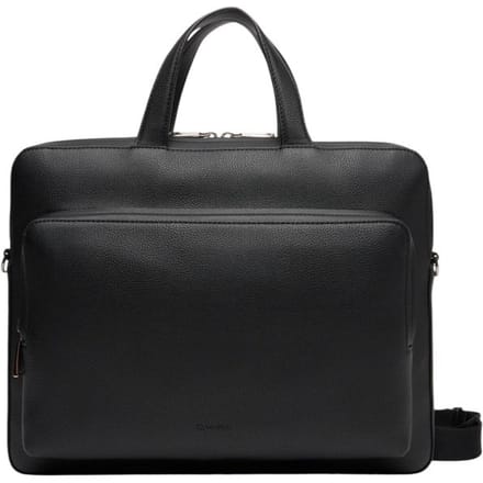 Calvin Klein Micro Pebble Slim Briefcase - Aktetas 13 (black)