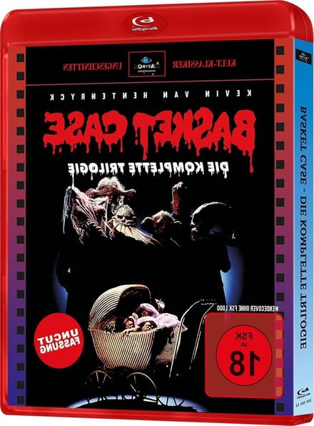 Film Collectie - Horror Trilogie - Film Avond - Drie Films - 1 Disc - Rood