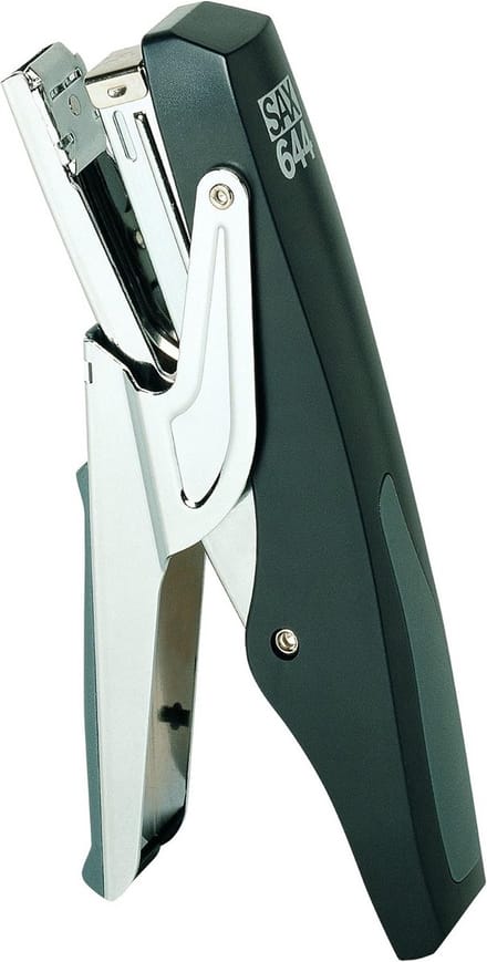 Nietmachine 25 vellen - ergonomisch ontwerp - zwart
